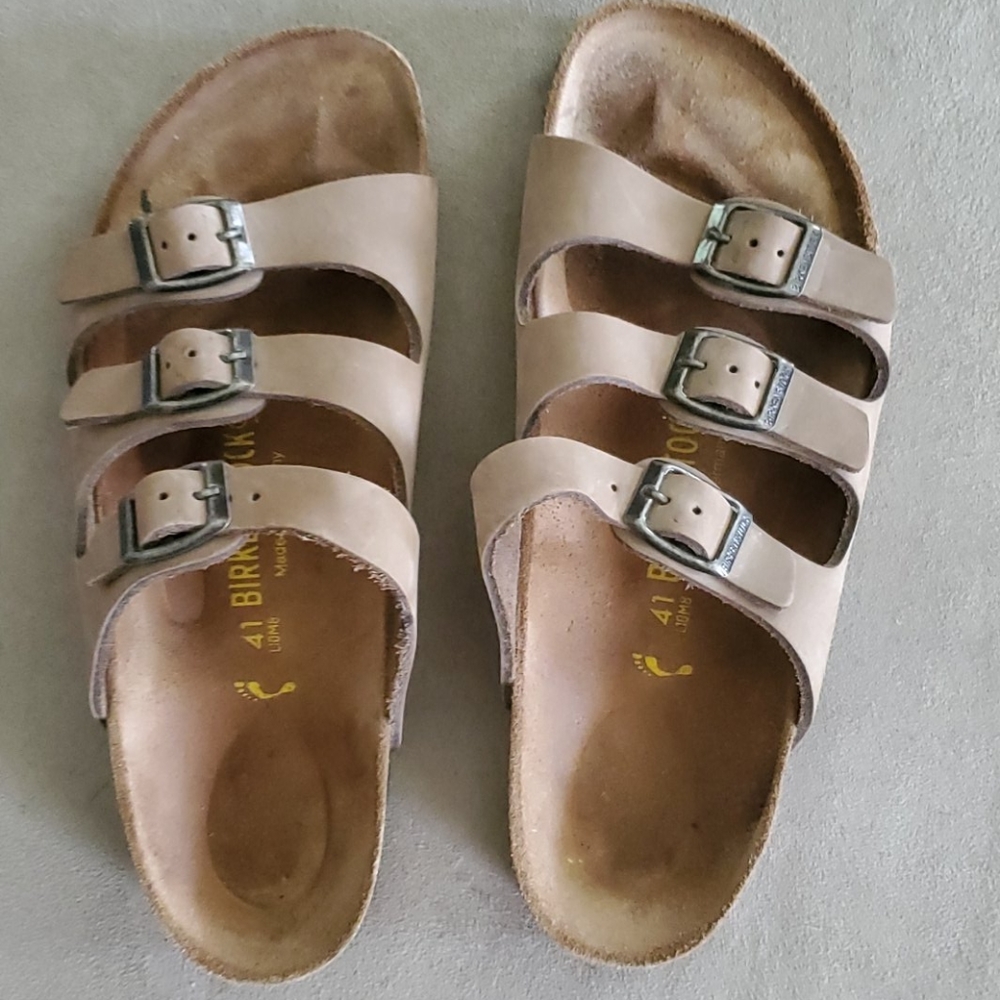 Birkenstick 3 strap sandals